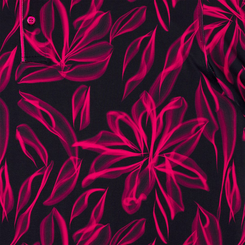 RSVLTS Ghost Palms All-Day Polo in Black — detail 2
