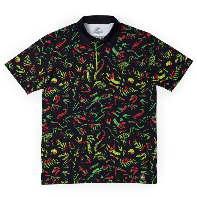 RSVLTS Fossil Records All-Day Polo — front view