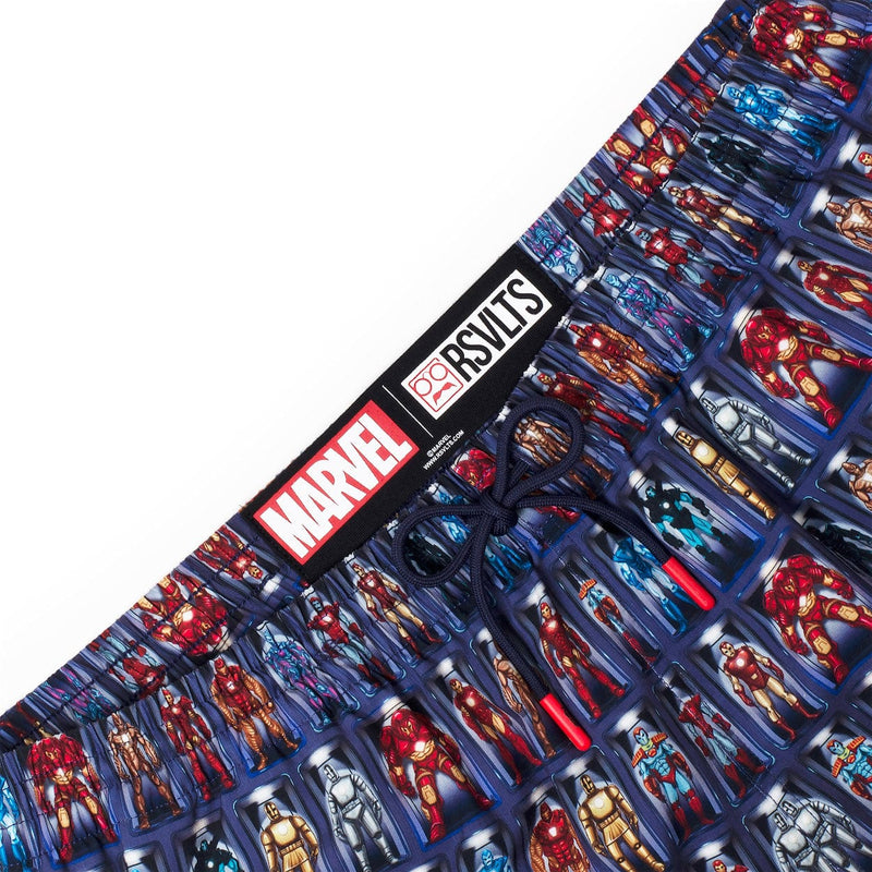 RSVLTS Hall of Armor Hybrid Shorts in Multicolor — detail 3
