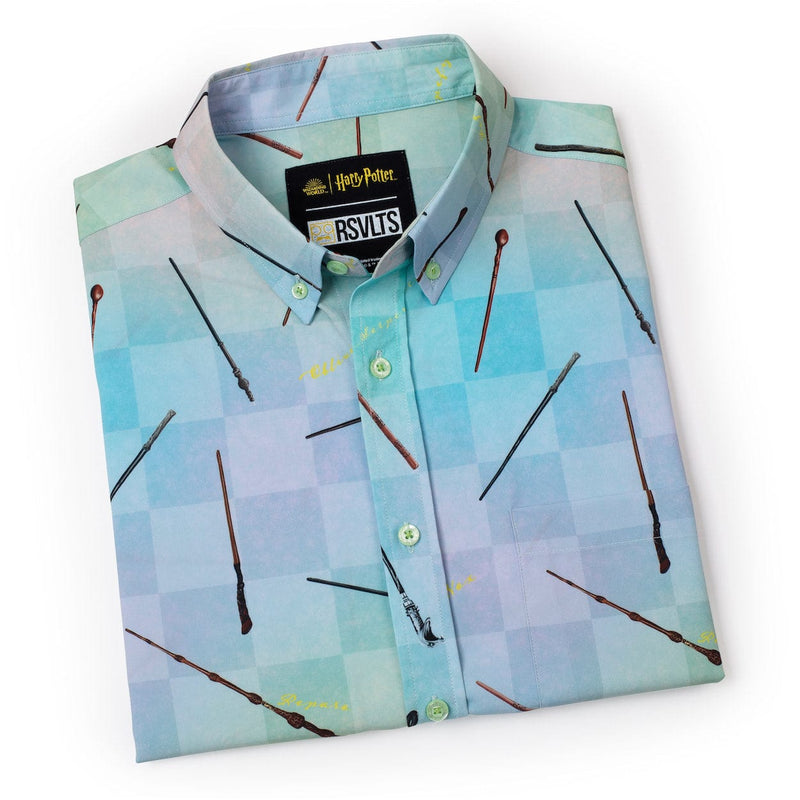 RSVLTS Ollivander’s Boldest KUNUFLEX Short Sleeve Shirt in Multicolor — detail 8