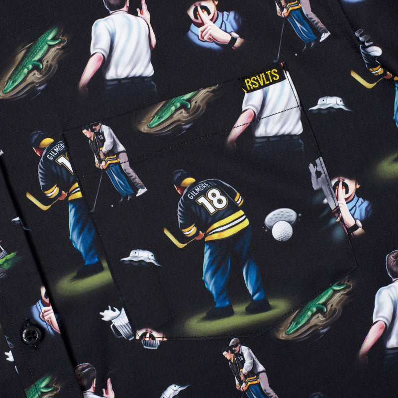 RSVLTS It’s All in the Hips KUNUFLEX Short Sleeve Shirt in Black — detail 2