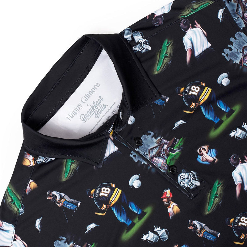 RSVLTS It’s All in the Hips All-Day Polo in Black — detail 4