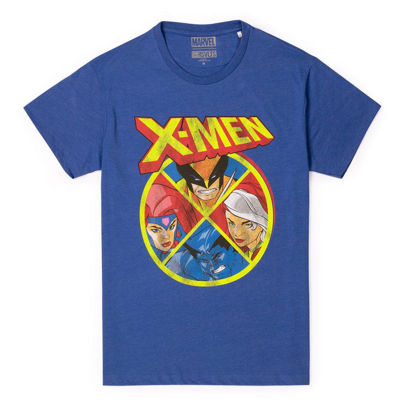 RSVLTS Animated Squad Crewneck Tee in Blue — detail 2