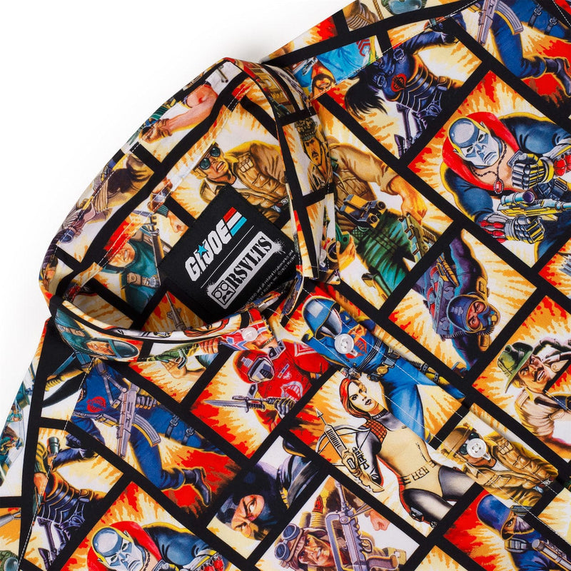 RSVLTS Yo, Joe! KUNUFLEX Short Sleeve Shirt in Multicolor — detail 3
