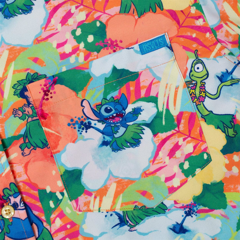RSVLTS Let’s Dance KUNUFLEX Short Sleeve Shirt in Multicolor — detail 2