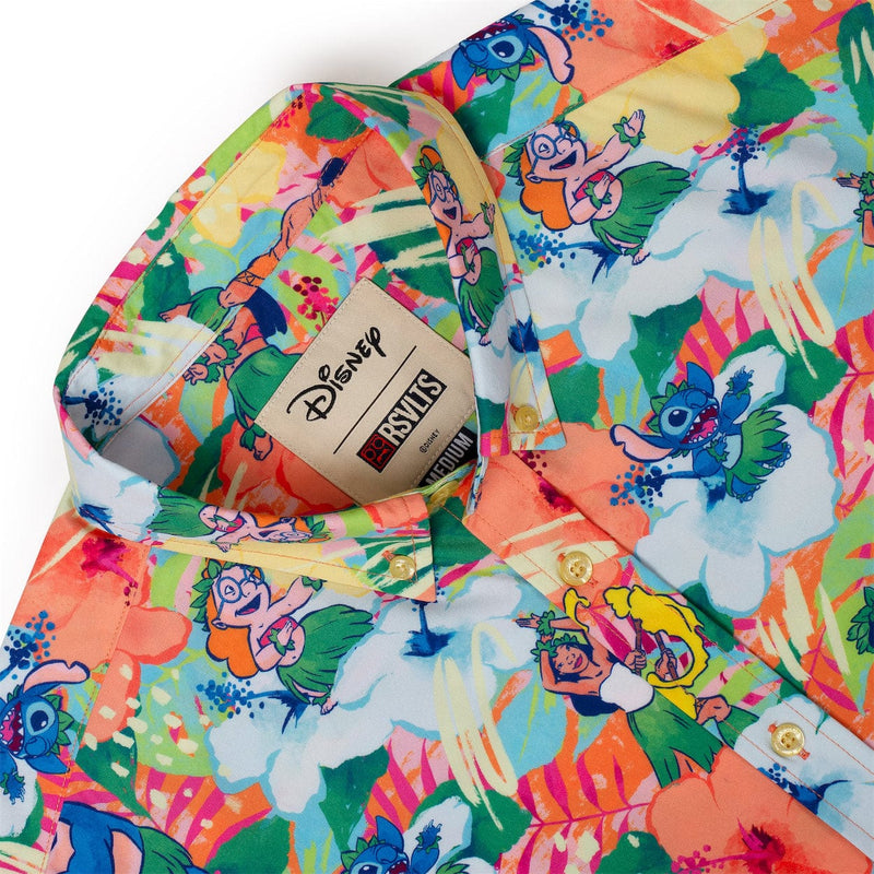 RSVLTS Let’s Dance KUNUFLEX Short Sleeve Shirt in Multicolor — detail 4