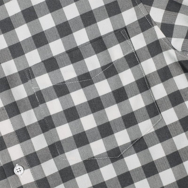 RSVLTS Flanny DeVito BorlandFlex Long Sleeve Flannel (2024 Fit) in Black — detail 7