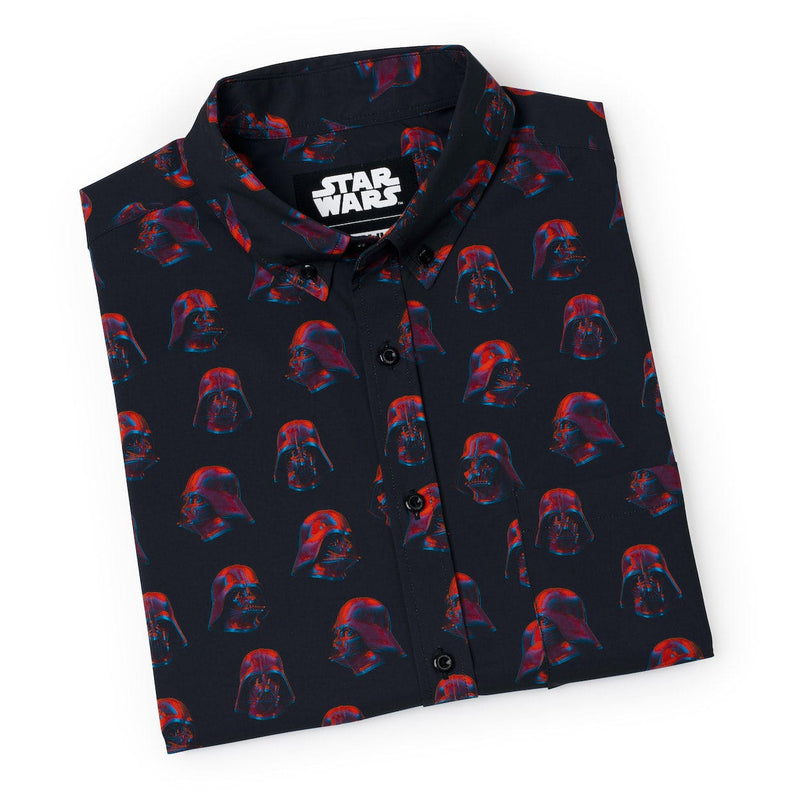 RSVLTS 3D Vader KUNUFLEX Short Sleeve Shirt in Black — detail 8