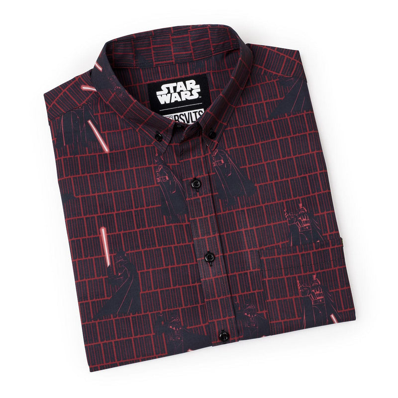 RSVLTS Imperial March KUNUFLEX Short Sleeve Shirt in Black — detail 8