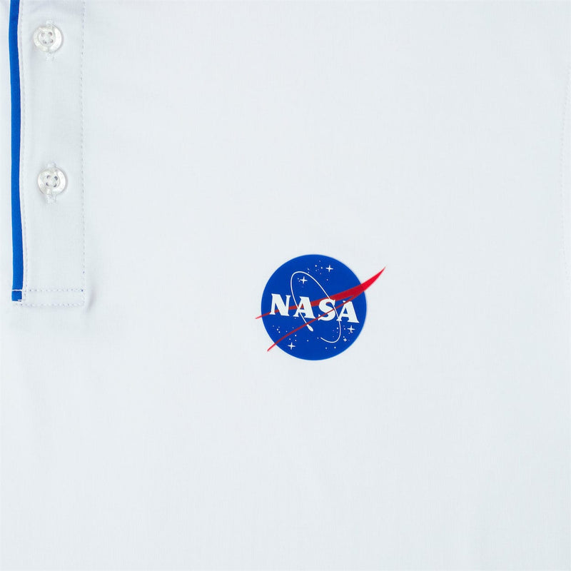 RSVLTS The A-Polo Project All-Day Polo in White — detail 3