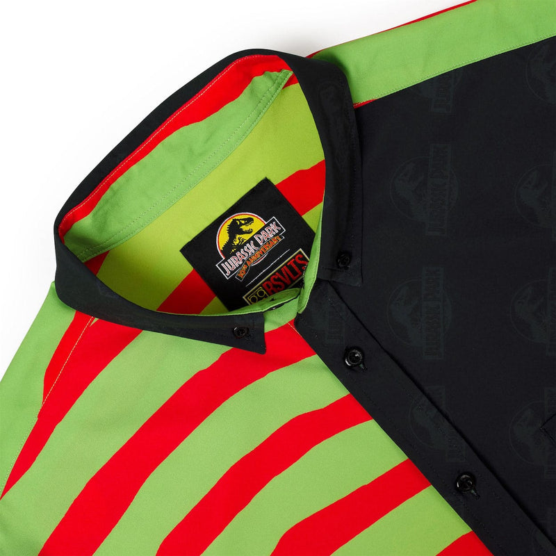 RSVLTS Tour Begins Here KUNUFLEX Short Sleeve Shirt in Black — detail 3