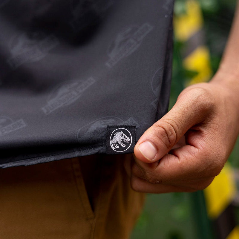 RSVLTS Tour Begins Here KUNUFLEX Short Sleeve Shirt in Black — detail 6