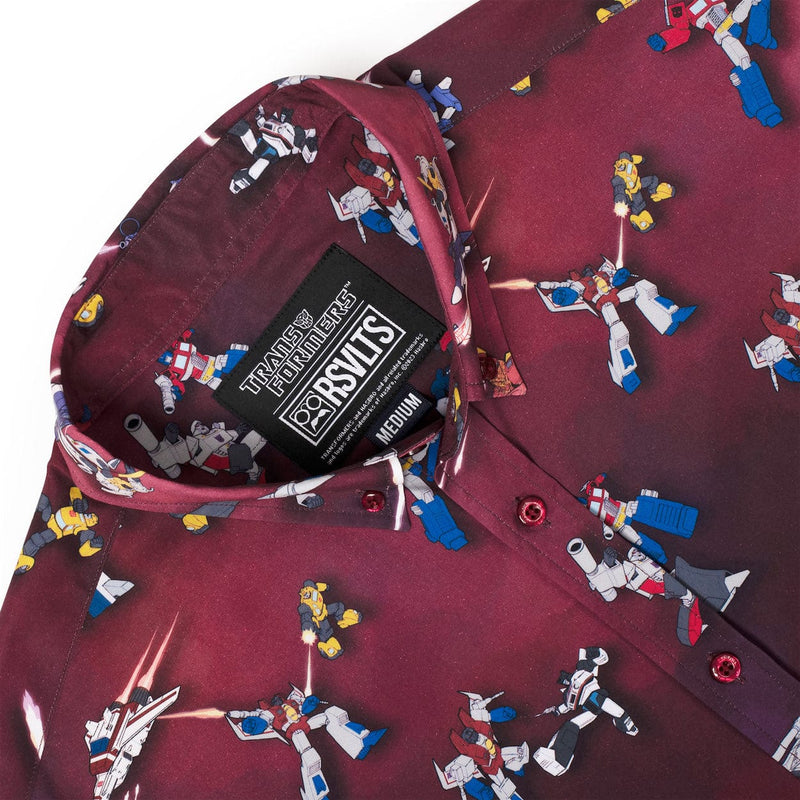 RSVLTS Heavy Metal War KUNUFLEX Short Sleeve Shirt — detail 4
