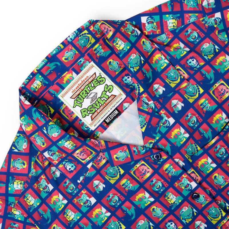 RSVLTS Dimension X-cellent Women's KUNUFLEX Short Sleeve Shirt in Blue — detail 2