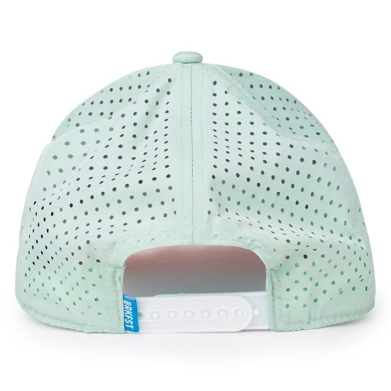 RSVLTS Tea Time City Trucker Hat in Green — detail 2