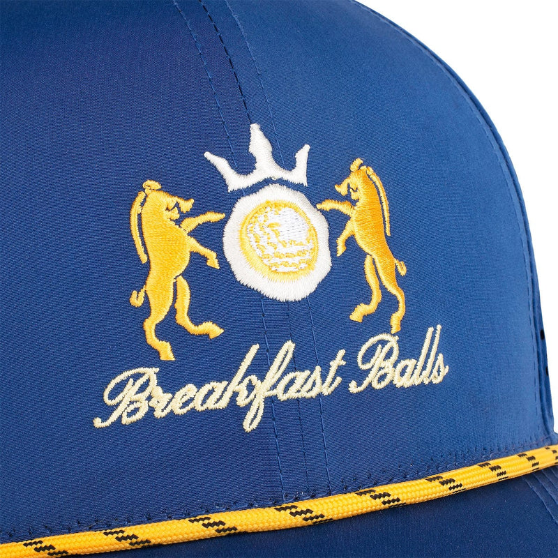 RSVLTS Breakfast Balls BC Trucker Hat in Blue — detail 4