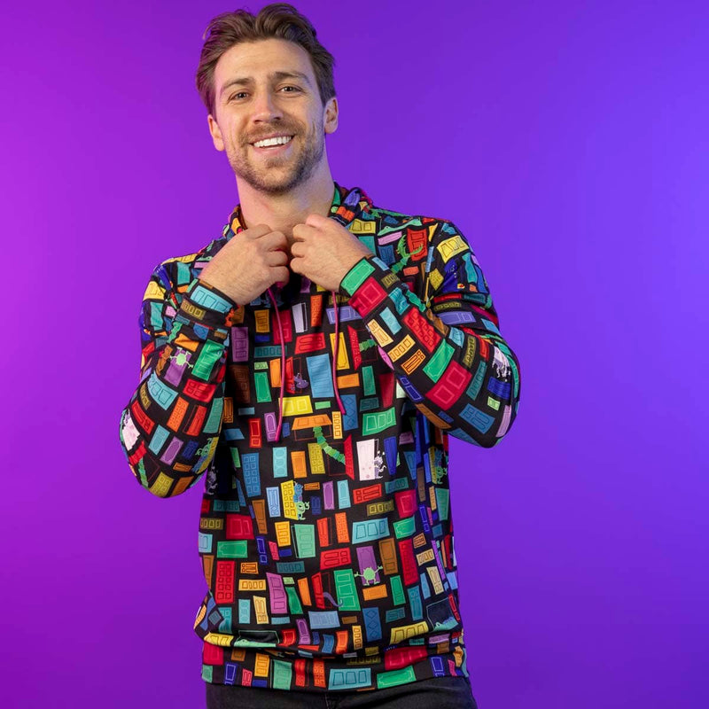 RSVLTS Doors Performance Hoodie in Multicolor — detail 2