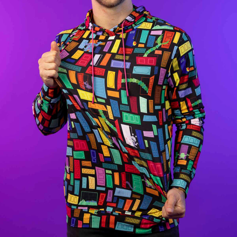 RSVLTS Doors Performance Hoodie in Multicolor — detail 5