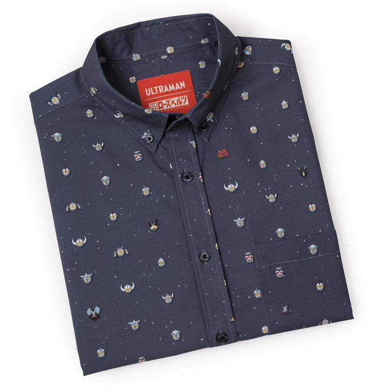 RSVLTS Lil Ultras KUNUFLEX Short Sleeve Shirt in Gray — detail 8
