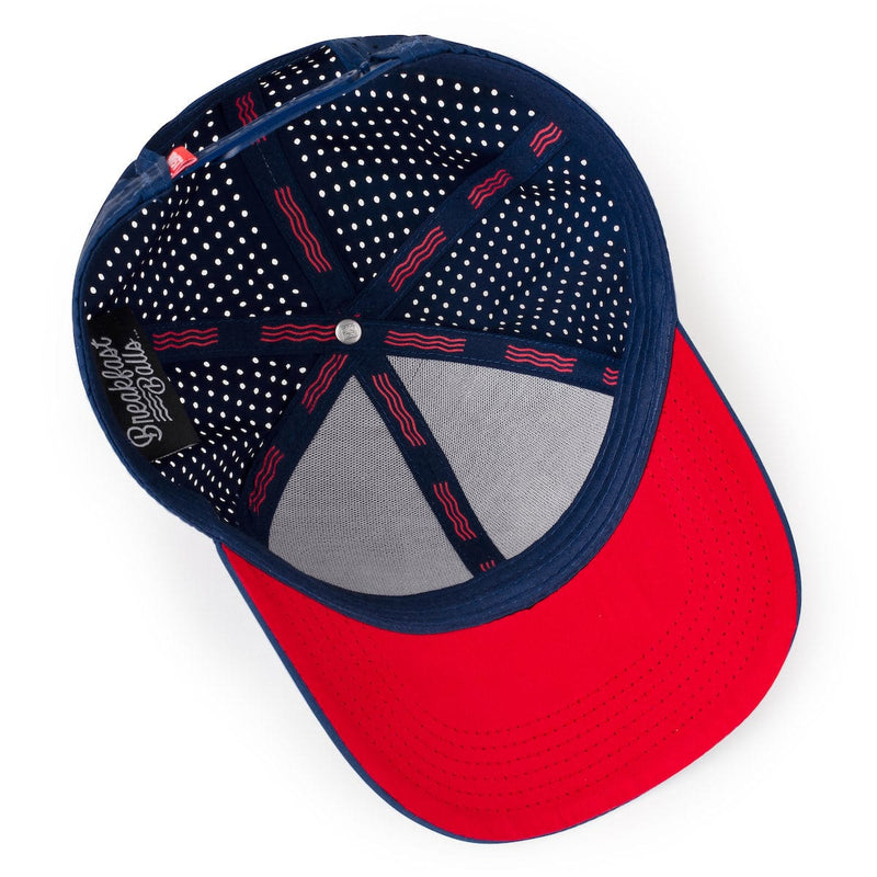 RSVLTS Call on the Signature Trucker Hat in Blue — detail 3