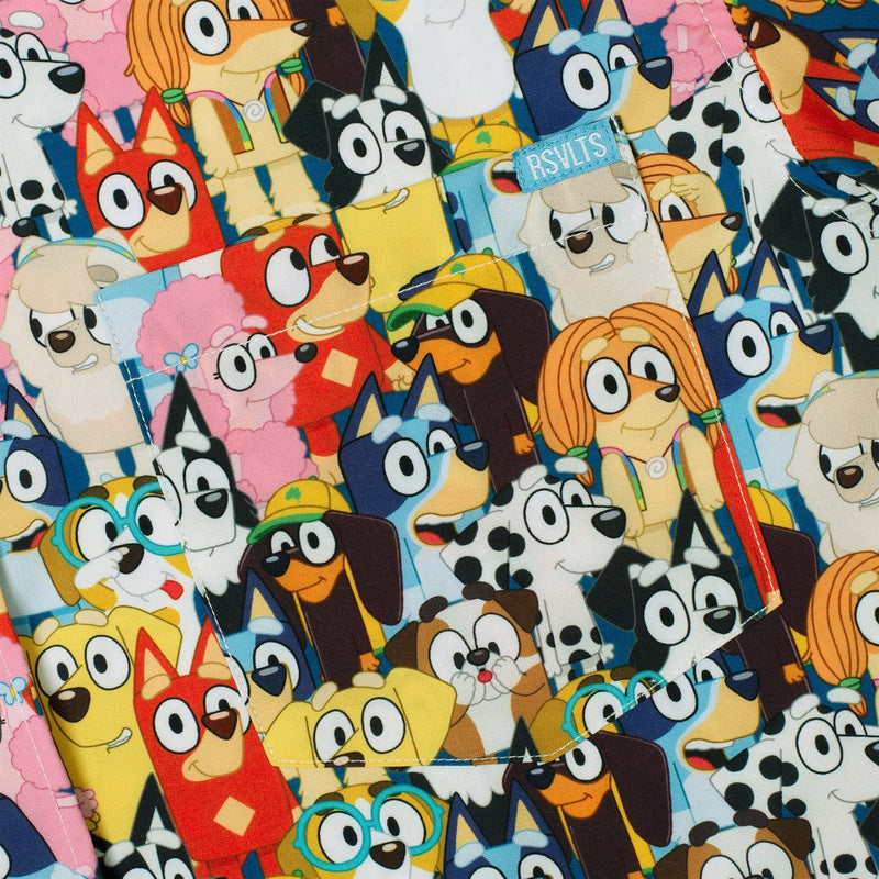 RSVLTS Primary Pals KUNUFLEX Short Sleeve Shirt in Multicolor — detail 2