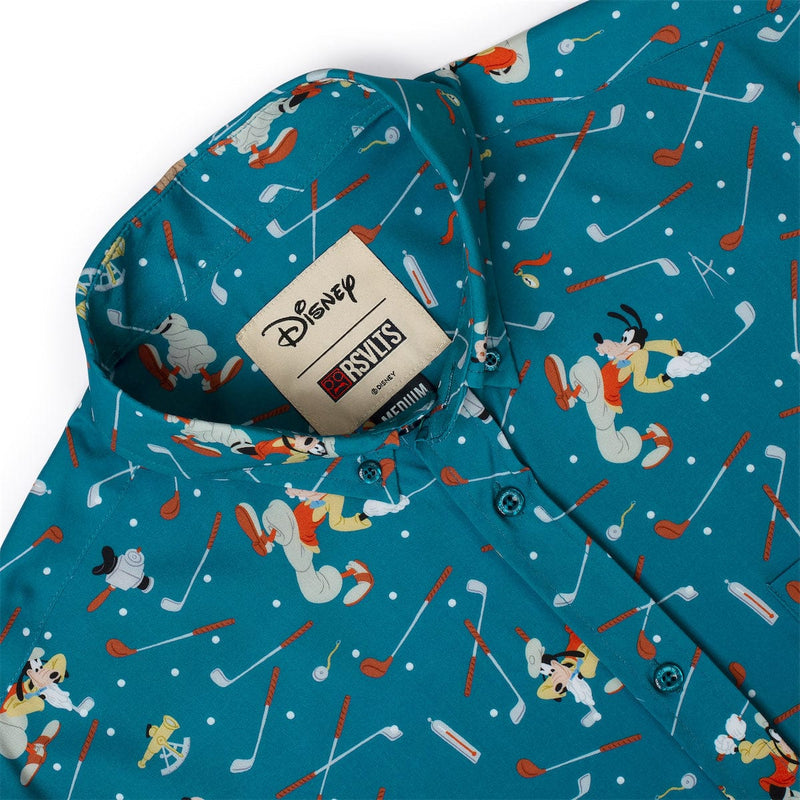RSVLTS Goofy Golf KUNUFLEX Short Sleeve Shirt in Blue — detail 5