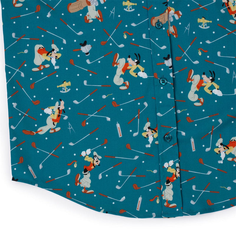 RSVLTS Goofy Golf KUNUFLEX Short Sleeve Shirt in Blue — detail 7