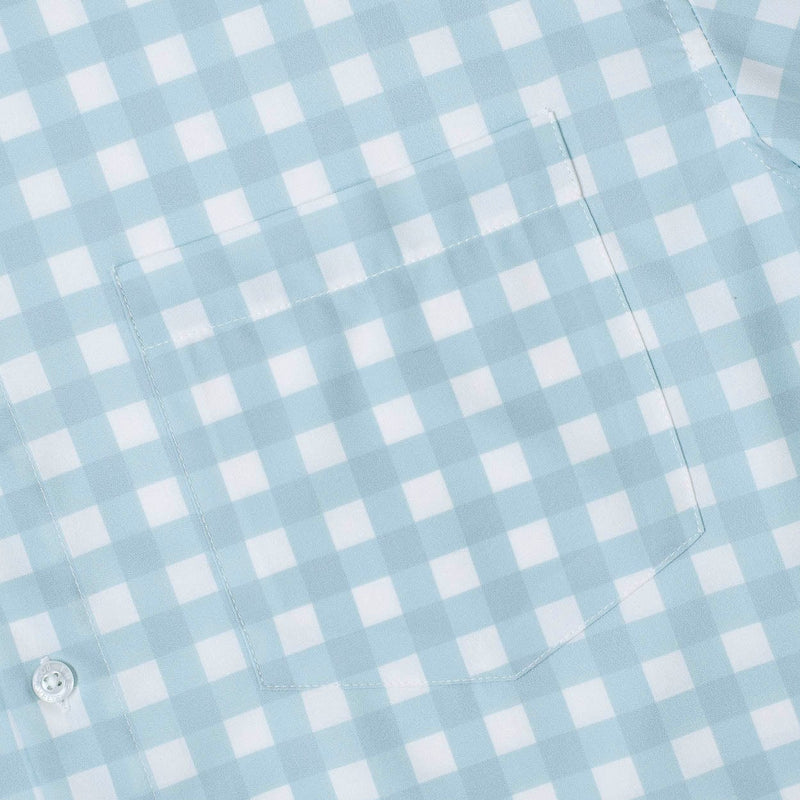 RSVLTS Country Kitchen KUNUFLEX Short Sleeve Shirt in Blue — detail 6