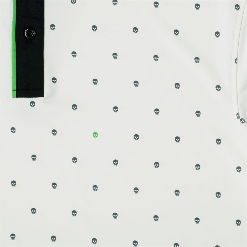 RSVLTS Lil Boneheads All-Day Polo in White — detail 5