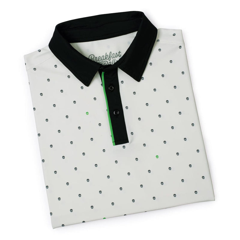 RSVLTS Lil Boneheads All-Day Polo in White — detail 6