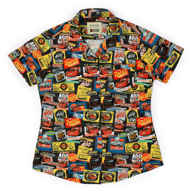 RSVLTS Sponsors of Speed Women's KUNUFLEX Short Sleeve Shirt in Multicolor — front view