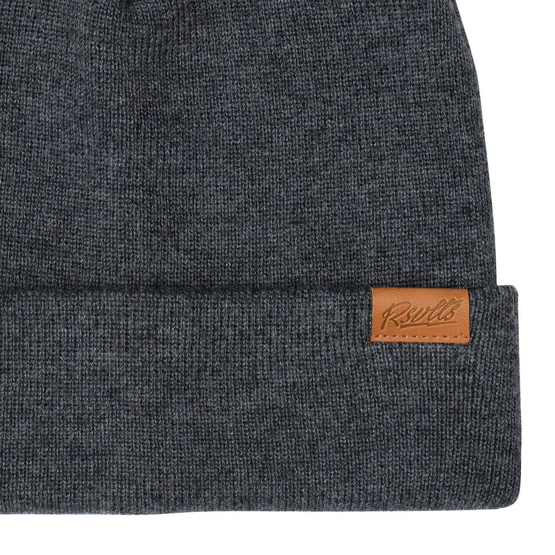 RSVLTS Classic Blend Grey Beanie Beanie in Gray — detail 2