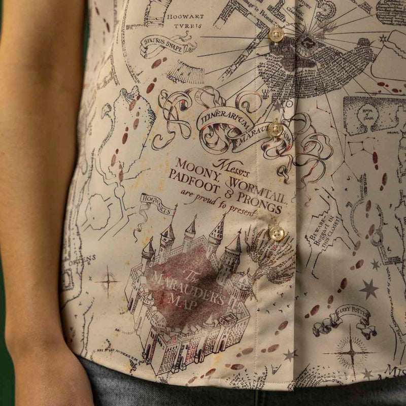 RSVLTS Mischief Managed Women's KUNUFLEX Short Sleeve Shirt — detail 7