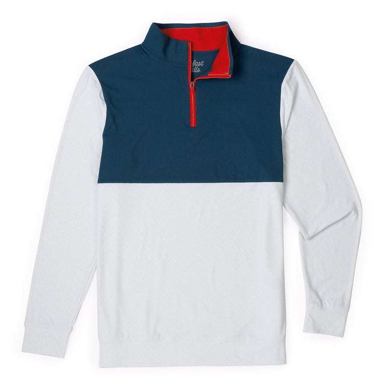 RSVLTS Broad Stripes Quarter Zip — detail 3