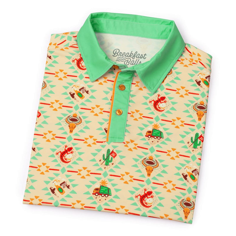 RSVLTS Par-Tee Time! All-Day Polo in Yellow — detail 5