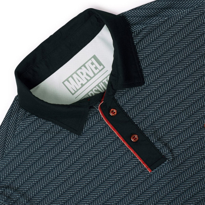 RSVLTS Wicked Slice All-Day Polo in Black — detail 4