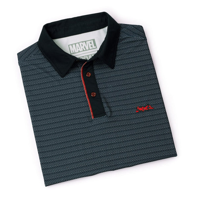 RSVLTS Wicked Slice All-Day Polo in Black — detail 6