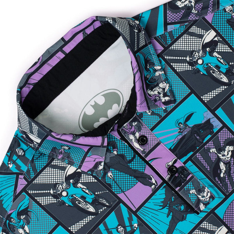 RSVLTS Funny Papers All-Day Polo in Blue — detail 6