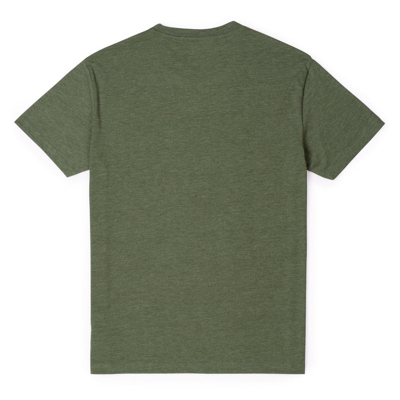RSVLTS Heather Sage Crewneck Tee in Green — detail 5