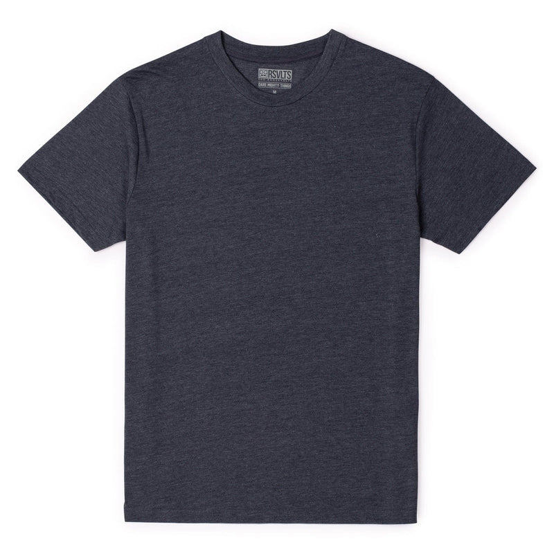 RSVLTS Heather Navy Crewneck Tee in Blue — detail 2