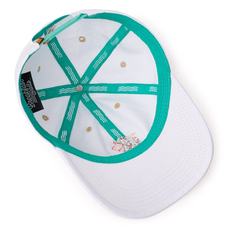 RSVLTS Coliseum Cactus Dad Hat in White — detail 3