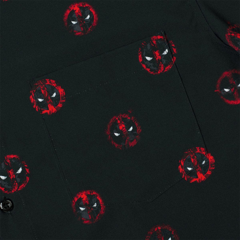 RSVLTS The Anti-Hero KUNUFLEX Short Sleeve Shirt in Black — detail 3
