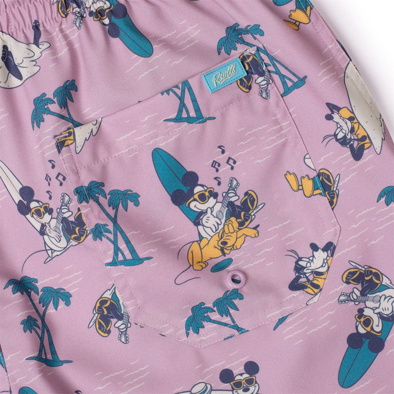 RSVLTS Shore Looks Relaxin' Hybrid Shorts in Pink — detail 2