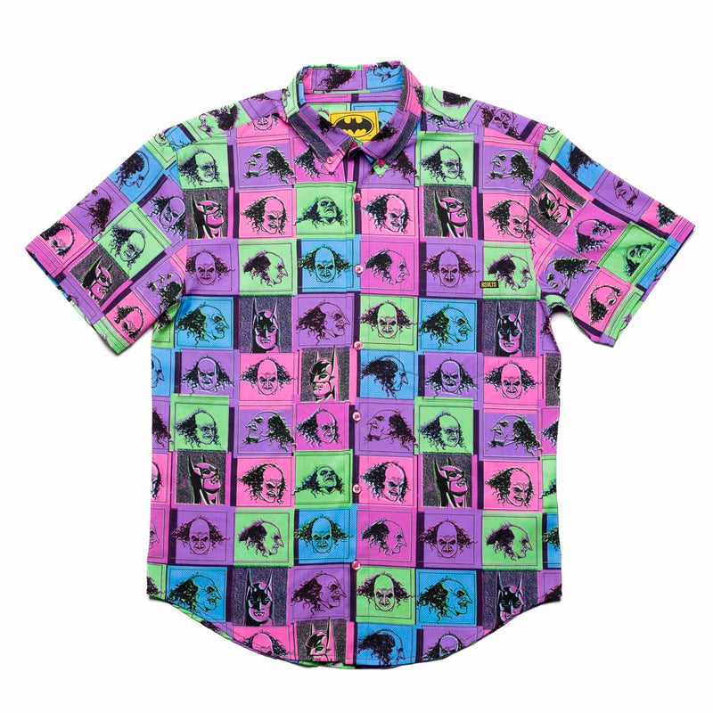 RSVLTS Penguin Pop KUNUFLEX Short Sleeve Shirt in Multicolor — detail 3