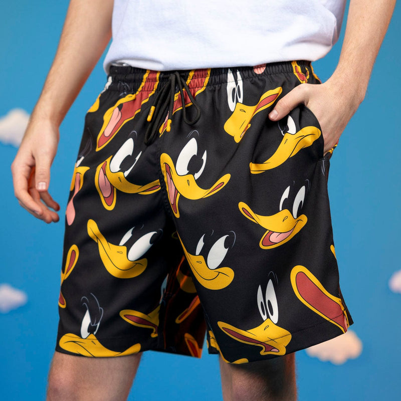 RSVLTS Duck Amuck Hybrid Shorts in Black — detail 2