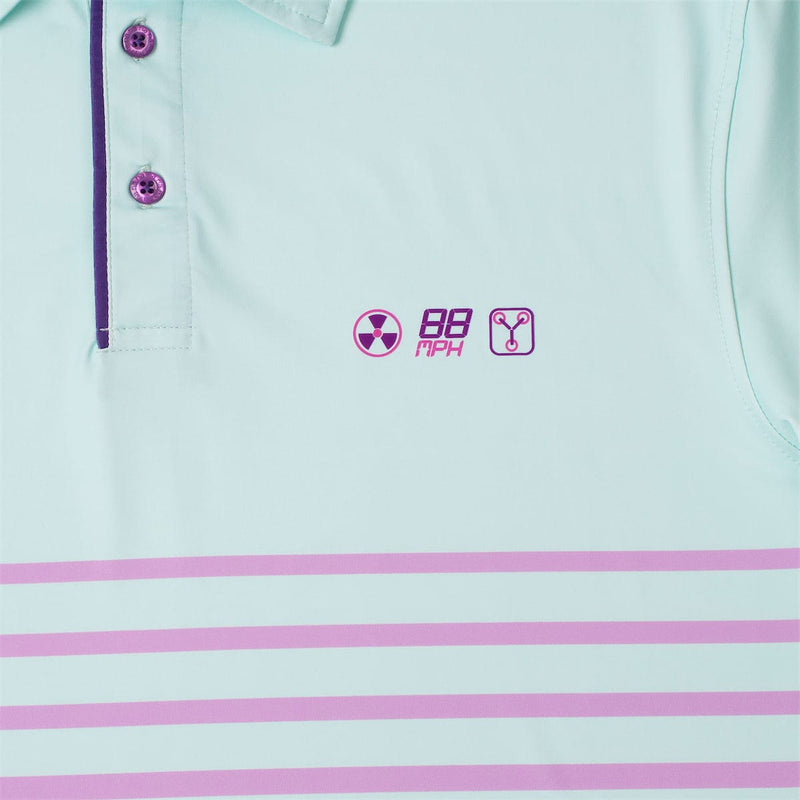RSVLTS 88 MILES PER HOUR!!! All-Day Polo in Blue — detail 3