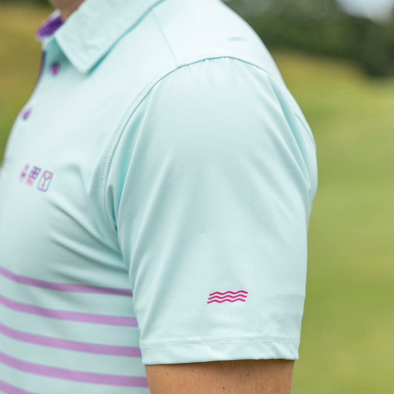 RSVLTS 88 MILES PER HOUR!!! All-Day Polo in Blue — detail 6