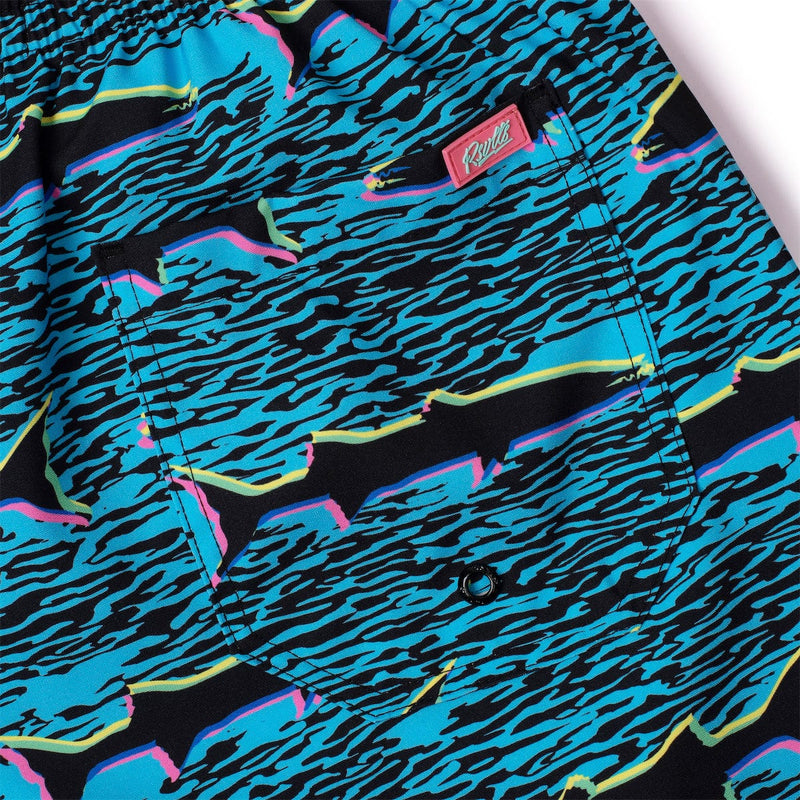 RSVLTS Cool Cudas Hybrid Shorts in Black — detail 3