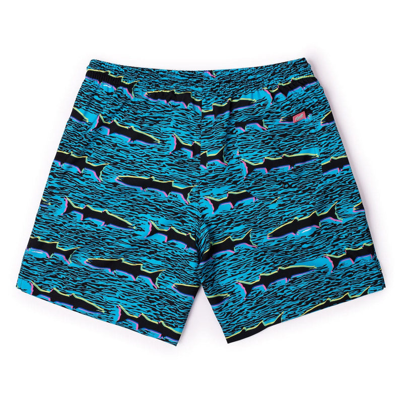 RSVLTS Cool Cudas Hybrid Shorts in Black — detail 5