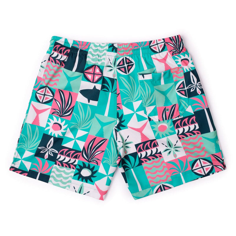 RSVLTS Shore Things Hybrid Shorts in Green — detail 5